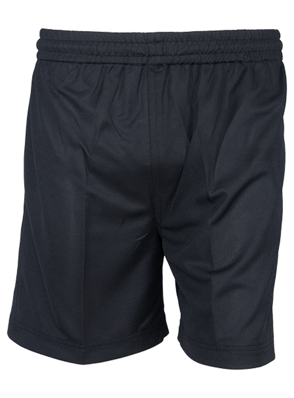 Sports Shorts- Black (STD-4 to STD-12)