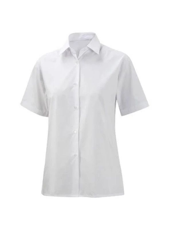 White Half Shirt- Girls ( 9th STD To 12th STD)