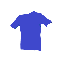 SPORTS T-SHIRTS (GANGA HOUSE-BLUE) (TBSW-STD-4 to STD-12)